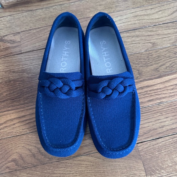 Rothy's Shoes - Rothy’s Braid Driver Loafer – Navy | Size 7.5 | Like New